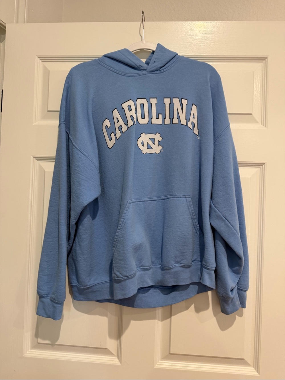 UNC University of North Carolina Light Blue Pullover Hoodie XL
